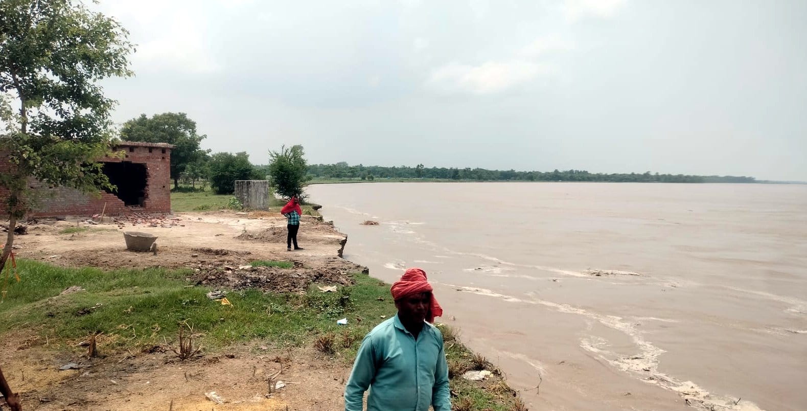 अहिराना मे कटान करती शारदा