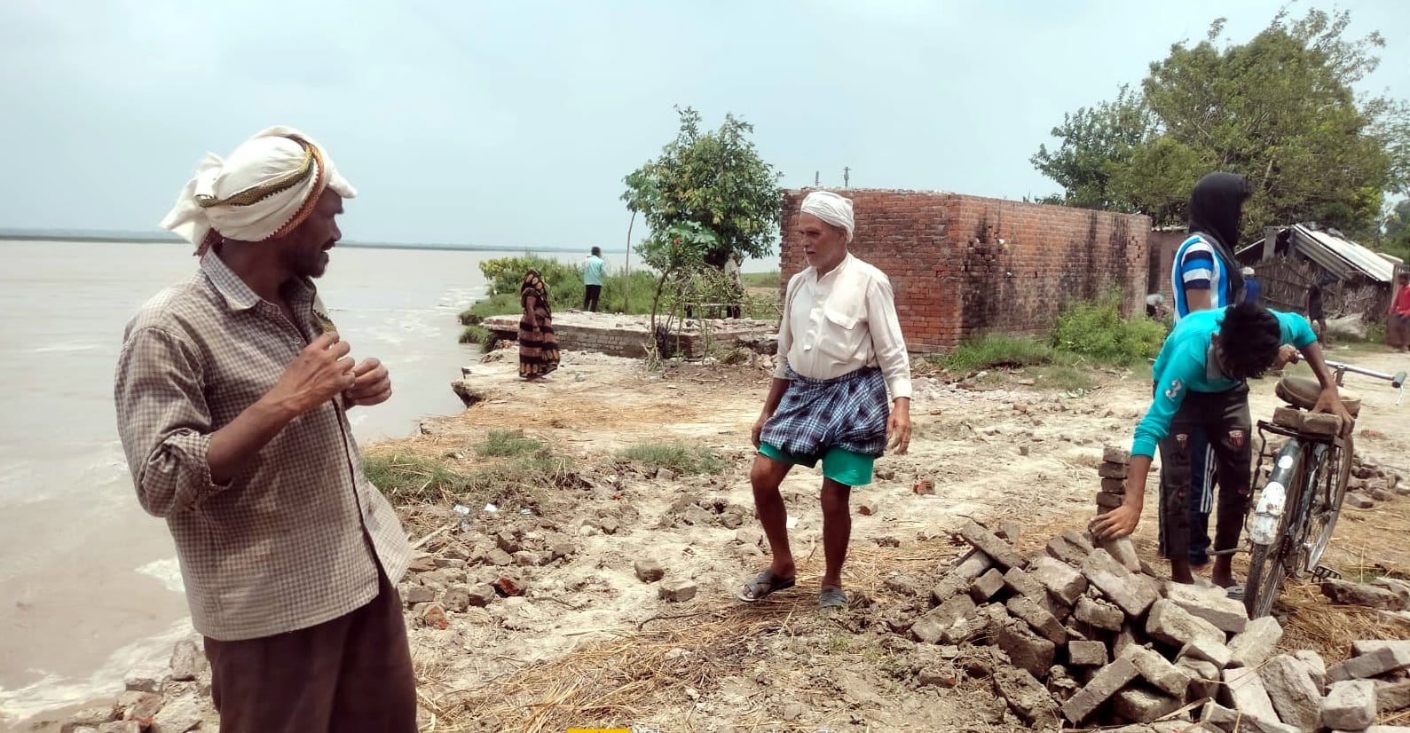 अहिराना मे कटान करती शारदा