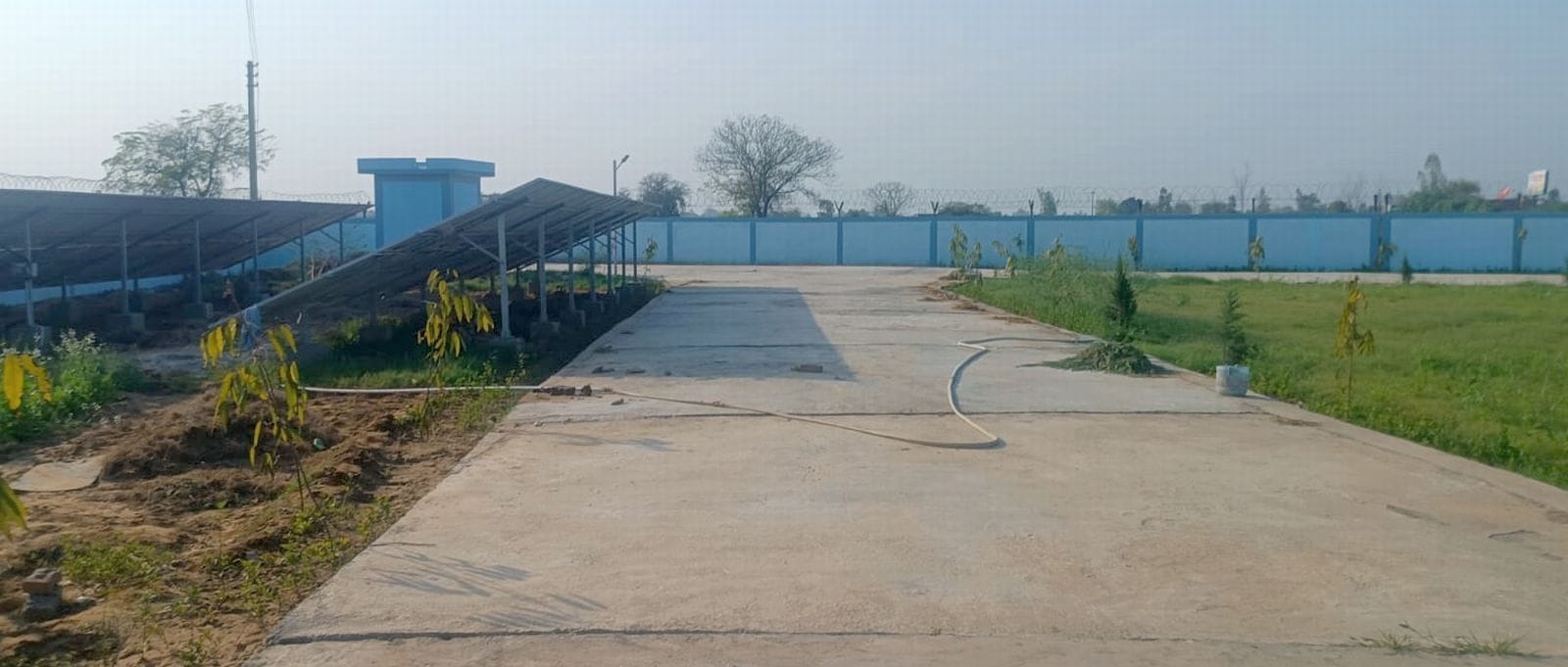 बाइपास पर बना फीकल स्लज ट्रीटमेंट प्लांट (एफएसटीपी