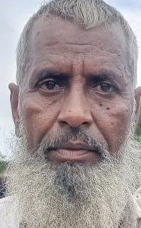 बाढ़ पीड़ित, रिजवान अहमद।संवाद