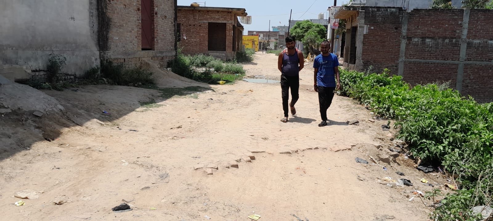 सीमा विवाद के चलते नही बन पाई सेठघाट रोड सीमा विवाद के चलते नही बन पाई सेठघाट रोड