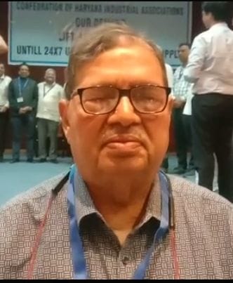 फोटो :11: सोनीपत के कुंडली में एकत्रित हुए विभिन्न औद्योगिक एसोसिएशन के पदाधिकारी।
