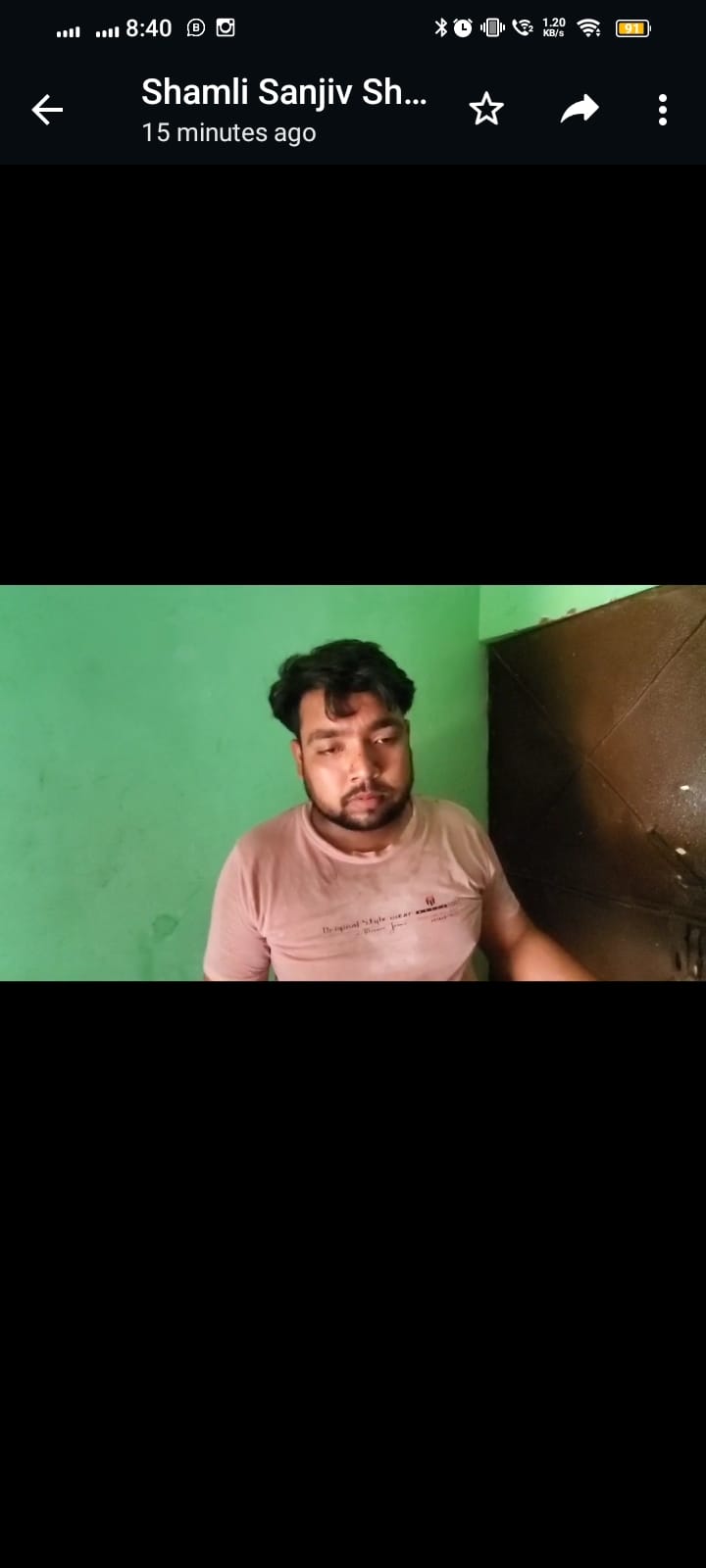 शामली नोकुआ रोड पर नफीस का घर शामली नोकुआ रोड पर नफीस का घर