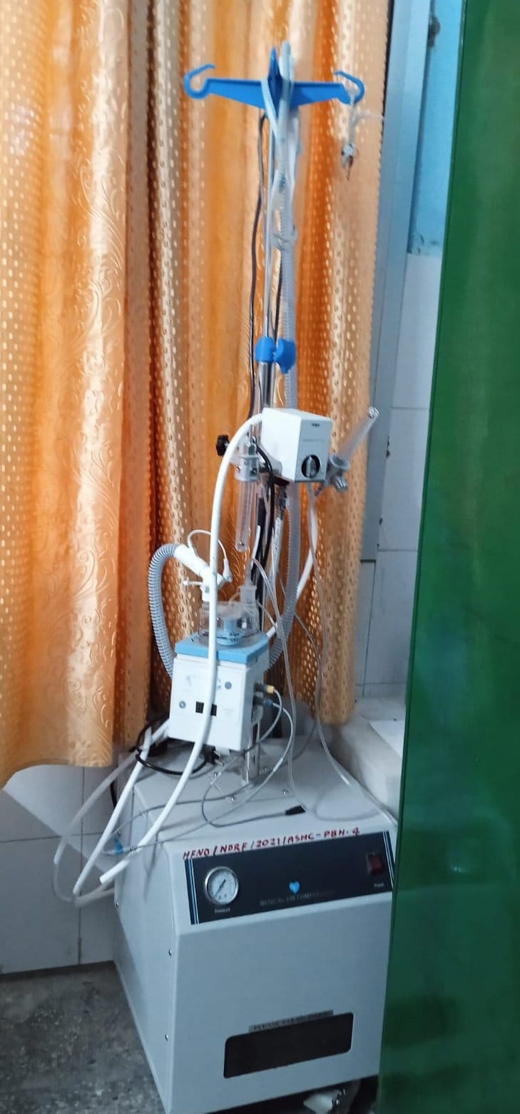 प्रताप बहादुर चिकित्सालय में बंद कोविड वार्ड। संवाद प्रताप बहादुर चिकित्सालय में बंद कोविड वार्ड। संवाद