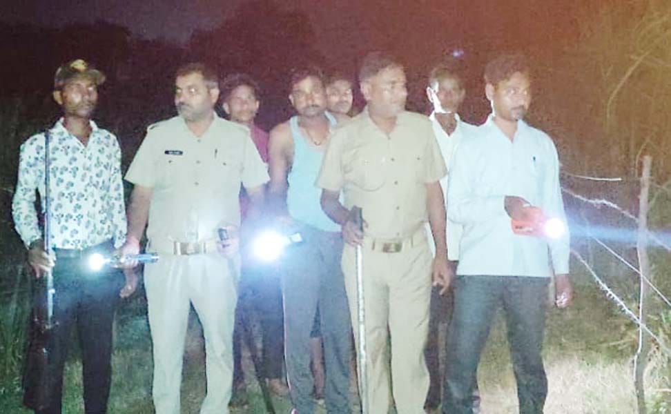 मगरमच्छ के हमले में घायल जगीर सिंह मगरमच्छ के हमले में घायल जगीर सिंह