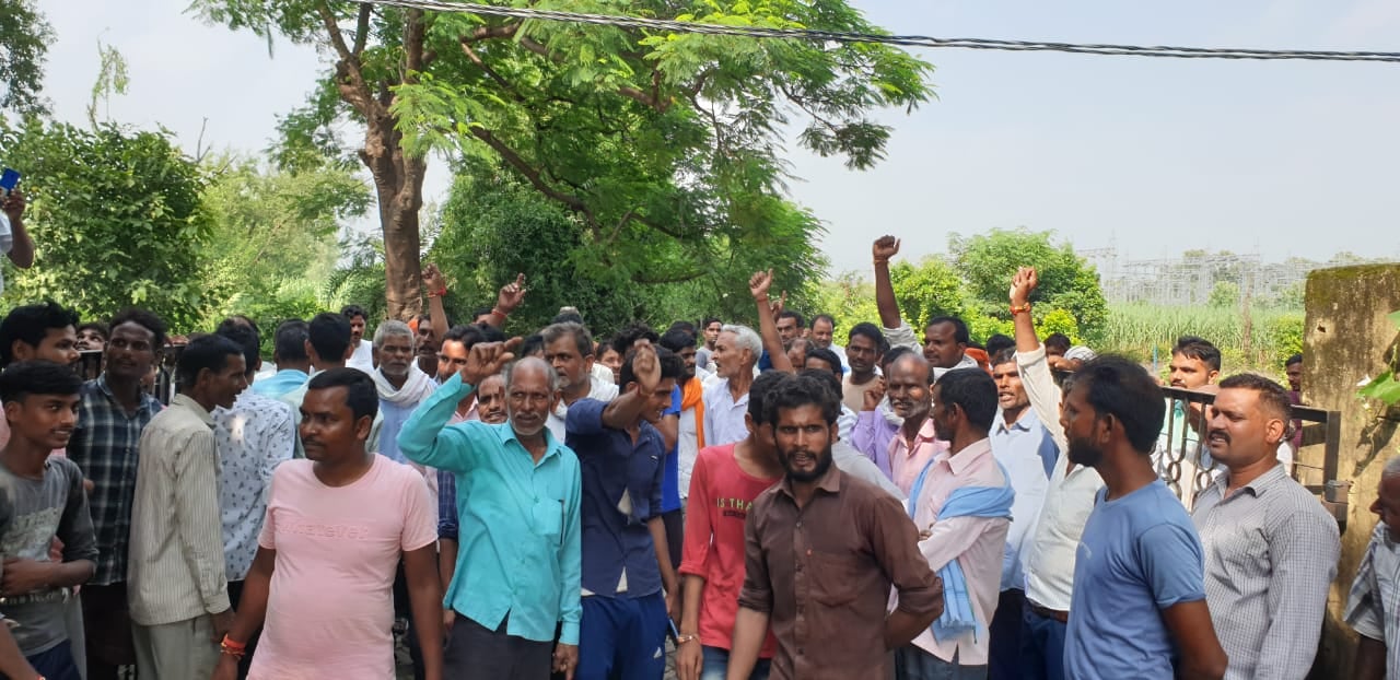 एलटी लाइन का टूटा तार