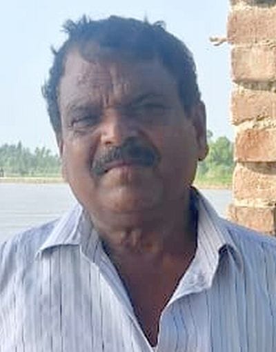 अहमद नगर बछौरा में मकान की दीवार पर पड़ी दरार। संवाद