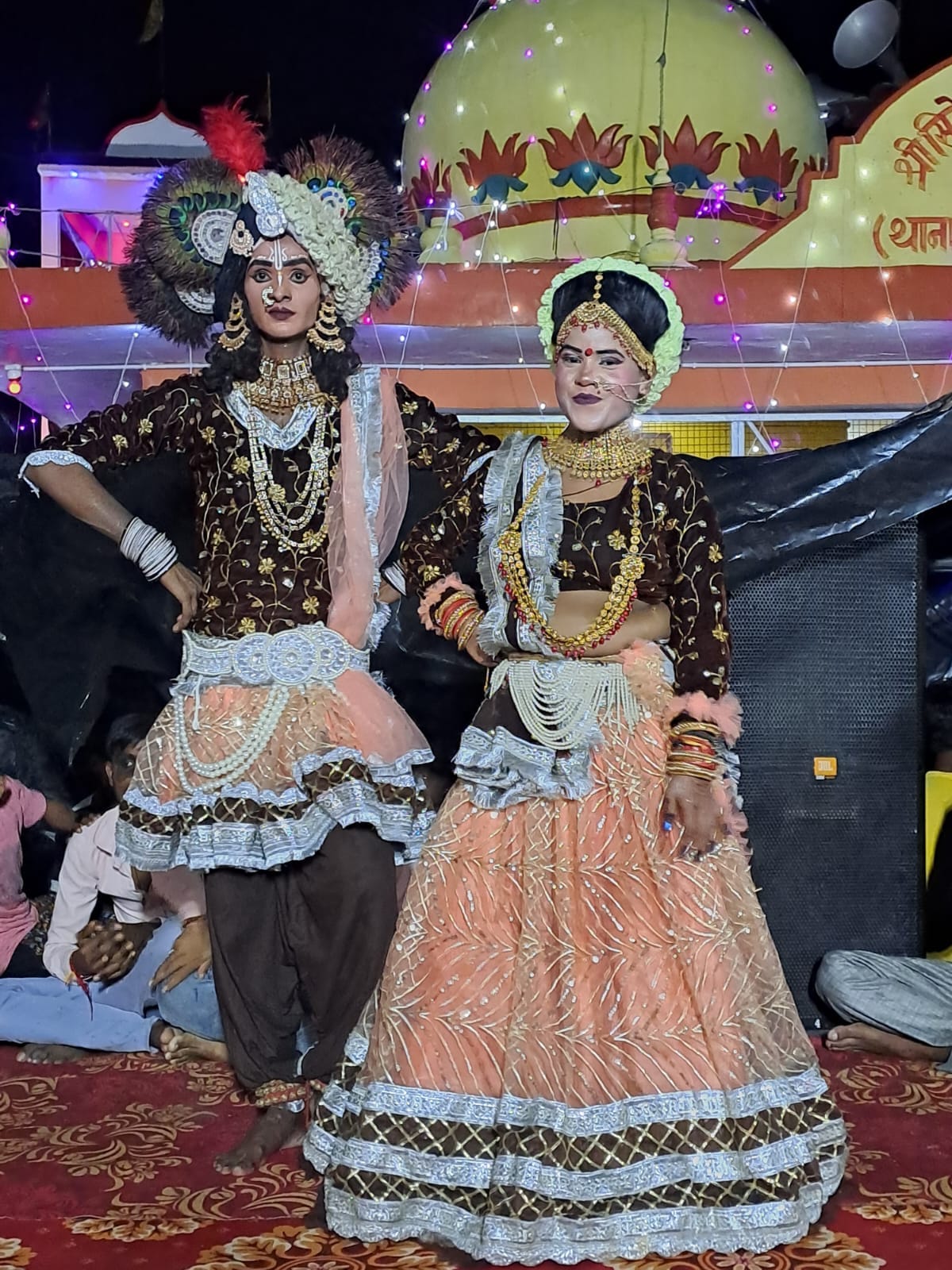 खुटार में सजा माता पंथवारी मंदिर