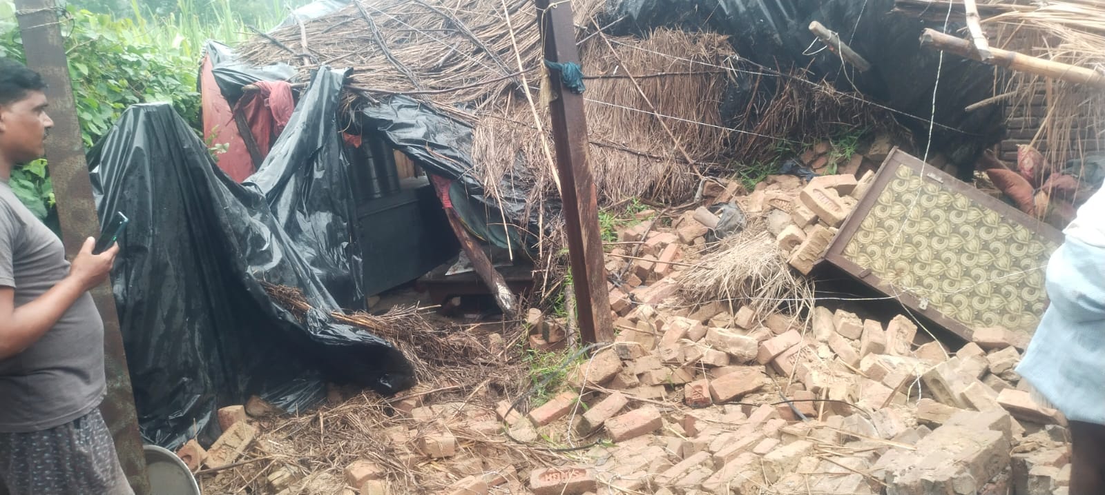 बीसलपुर के मोनी बाबा की मणि में हुआ जलभराव । संवाद