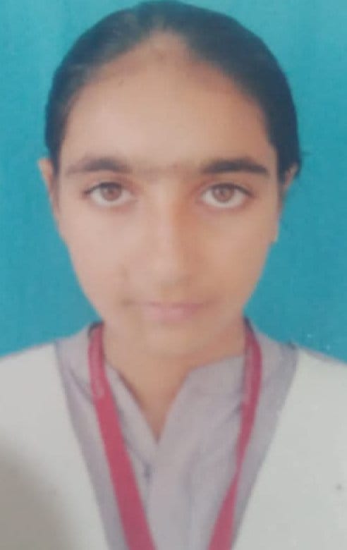 झिंझाना सेंट आरसी स्कूल की मंडल स्तरीय खो खो टीम में चयन होने वाली छात्रा वृत्तिका चौहान झिंझाना सेंट आरसी स्कूल की मंडल स्तरीय खो खो टीम में चयन होने वाली छात्रा वृत्तिका चौहान