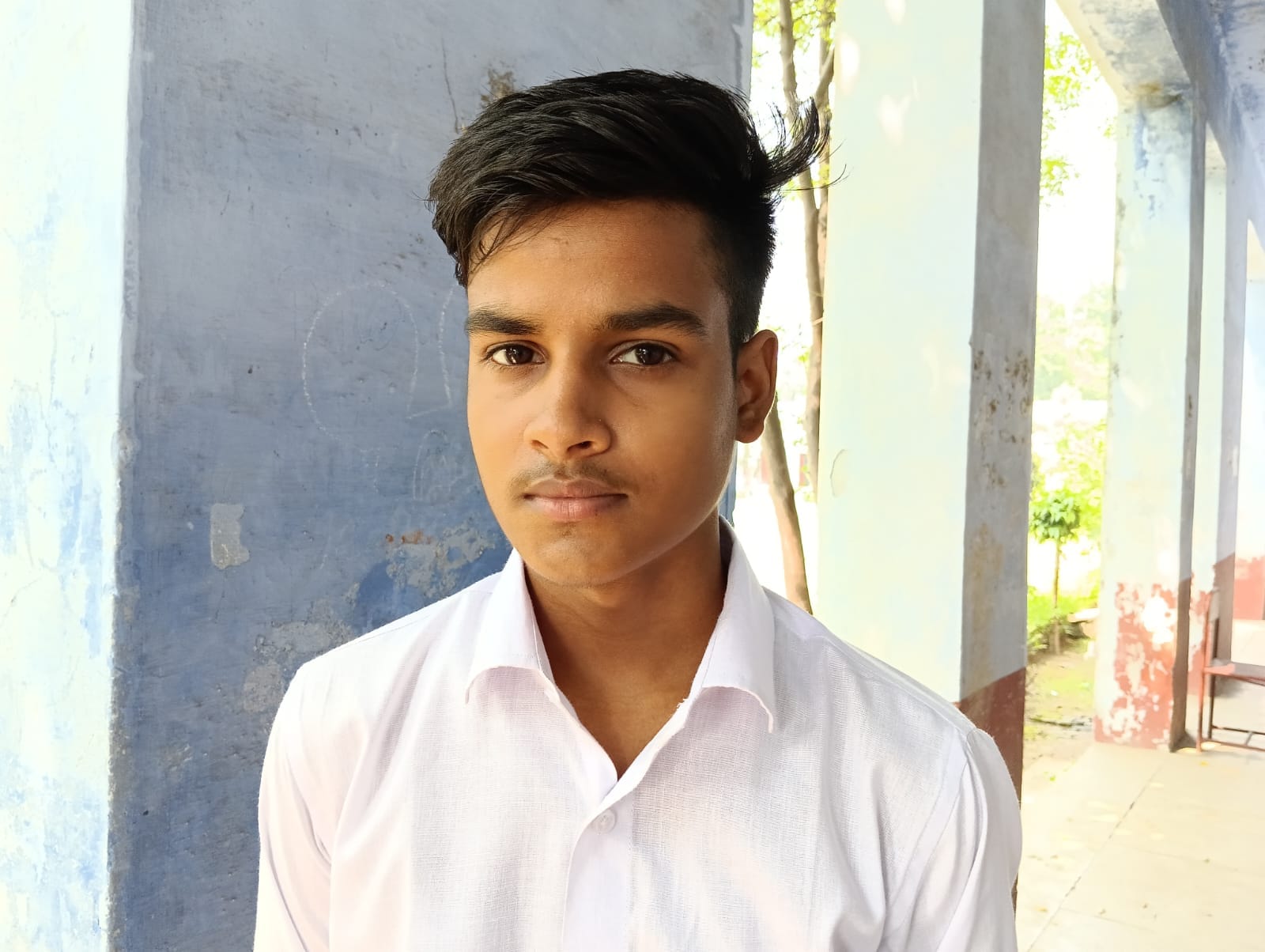 छात्रा प्रीती ।