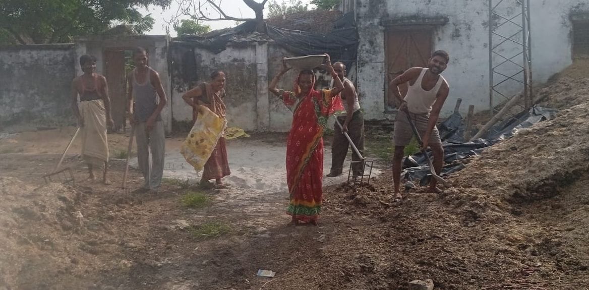 औराताल क्षेत्र के हो रही मशरूम की खेती। संवाद