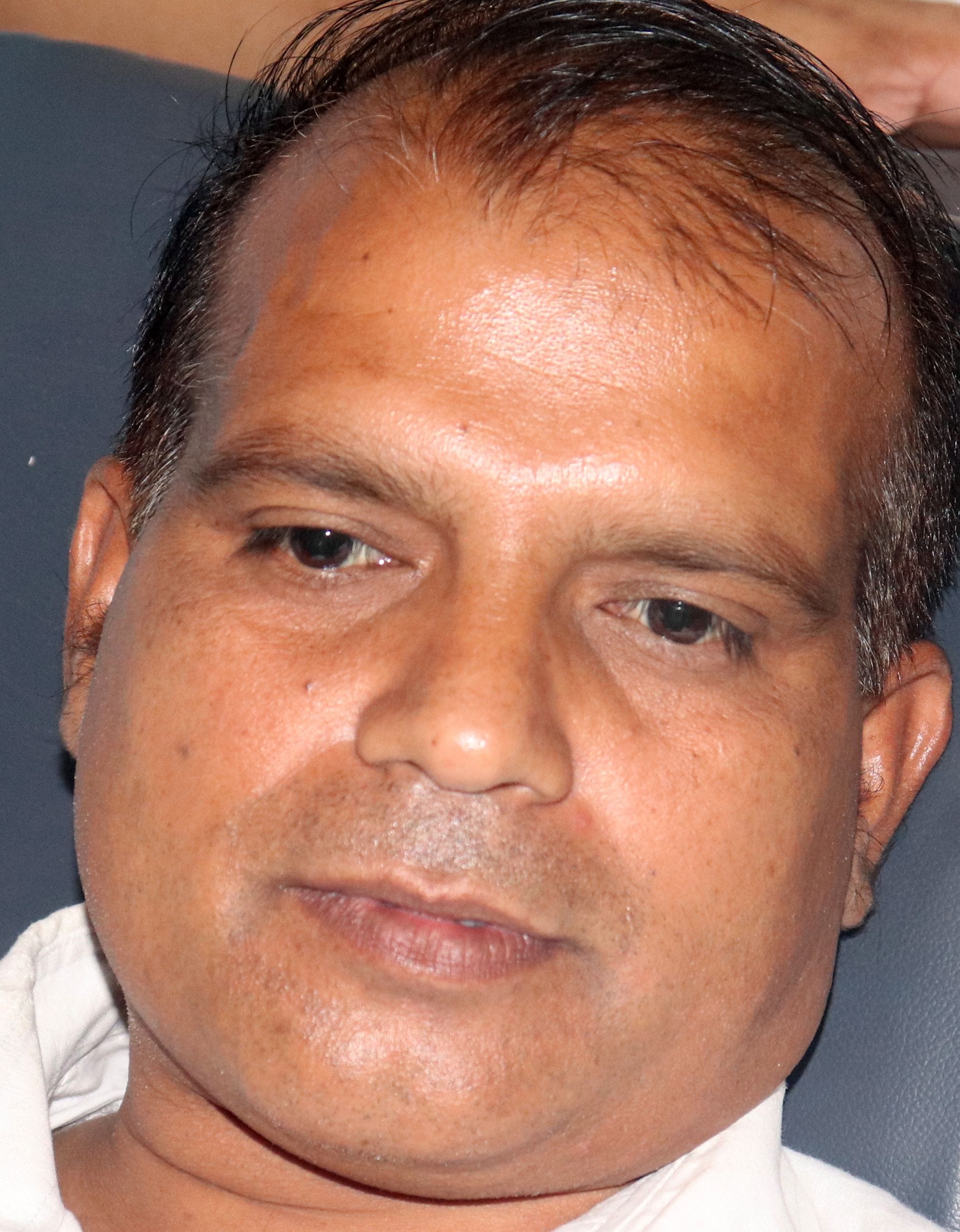 रक्तदान की खबर में रक्तदाता, कौशल मिश्रा।संवाद