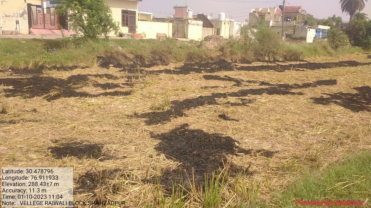 गगनहेड़ी गांव में किसानों के साथ बैठे ग्राम सचिव व पटवारी। गगनहेड़ी गांव में किसानों के साथ बैठे ग्राम सचिव व पटवारी।