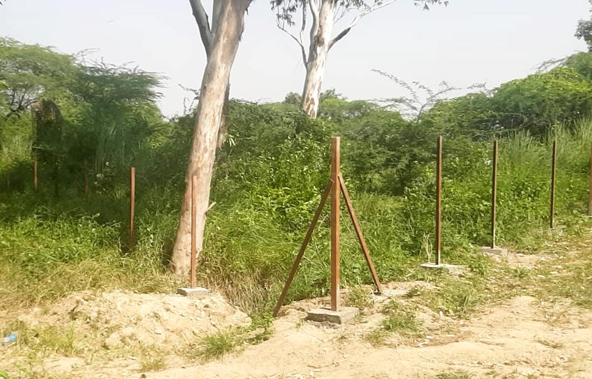 उझानी में यहां बन रहा है बायोडायवर्सिटटी पार्क। संवाद