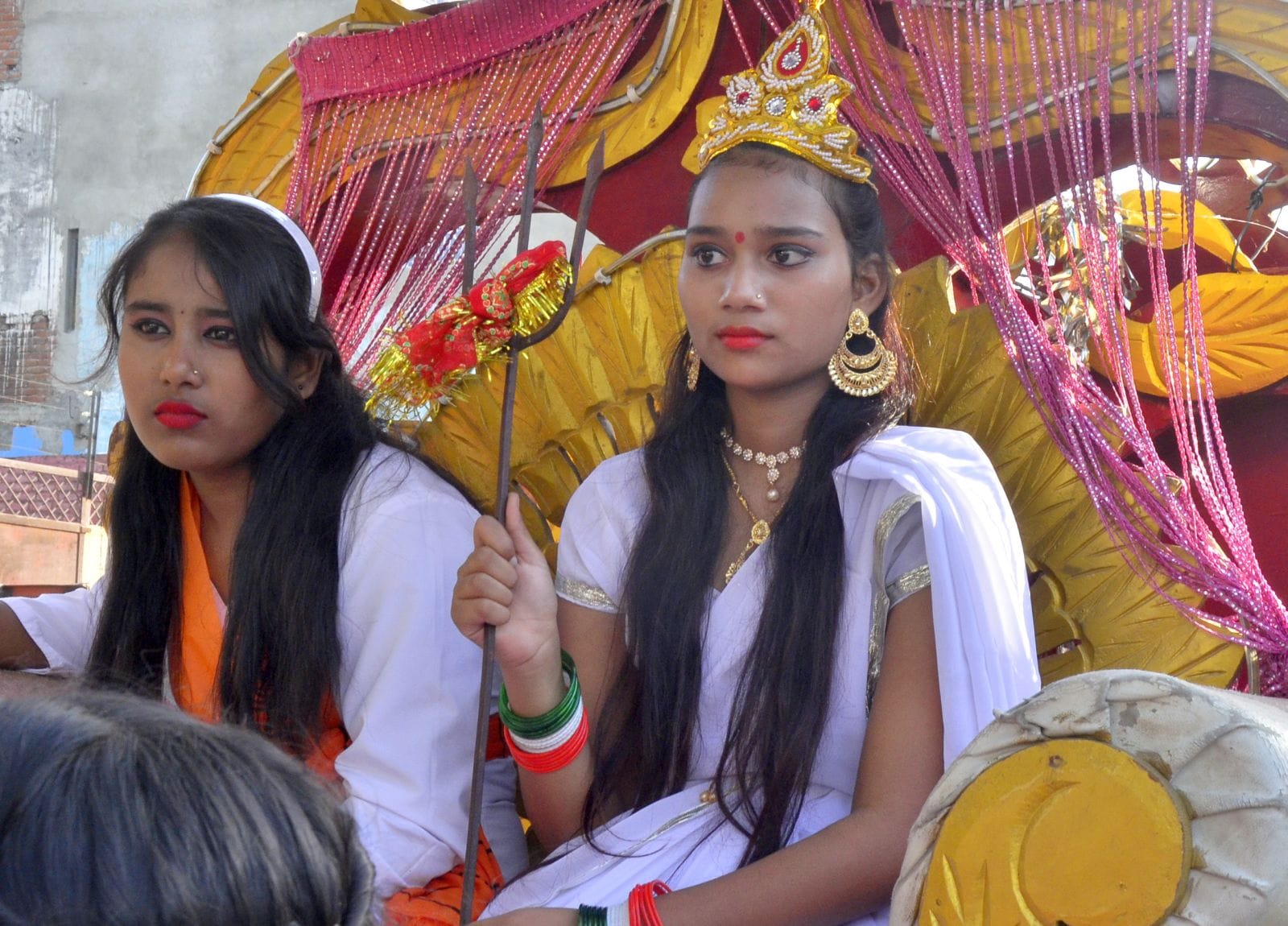 शहर में वीएचपी व बजरंग दल ने निकाली शौर्य जागरण यात्रा। संवाद