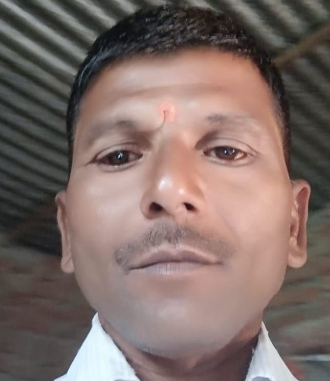 फसल नष्ट होने के बाद किसानों के खाली खेते में पशु चरते हुए। संवाद