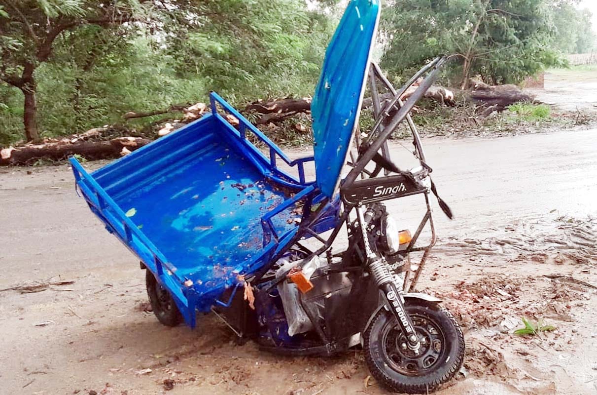 गांव हरनाई के प्रधान होतेलाल का फाइल फोटो। स्रोत परिजन