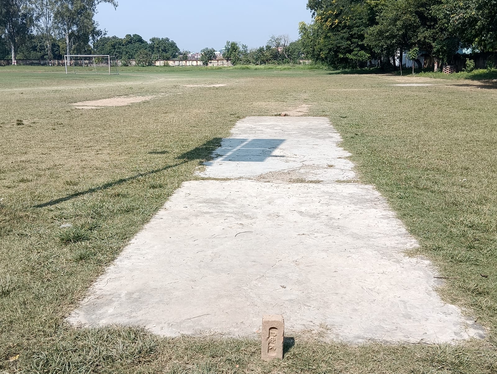 गांधी स्टेडियम का गेट । संवाद