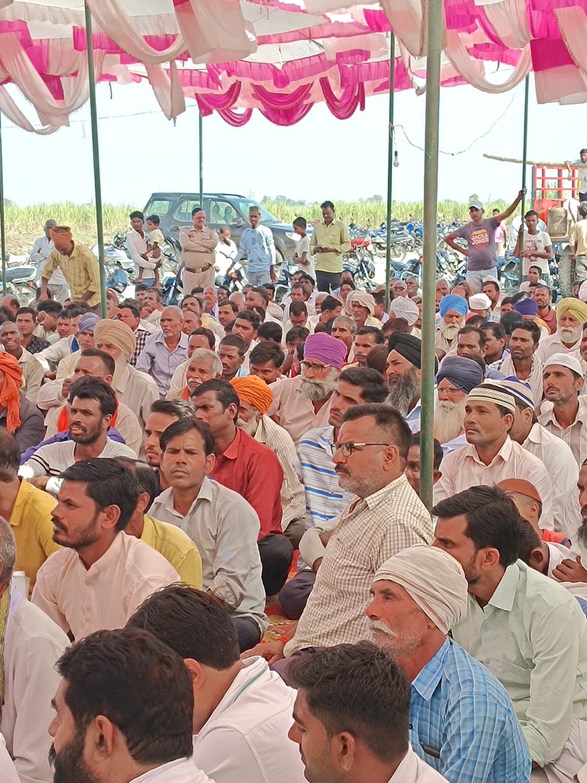 शारदा नदी के ऊपर उड़ता ड्रोन