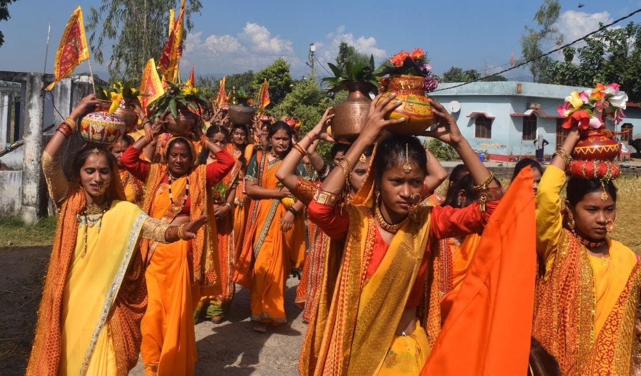 ग्राम चुकटी में रामलीला का एक दृश्य ग्राम चुकटी में रामलीला का एक दृश्य