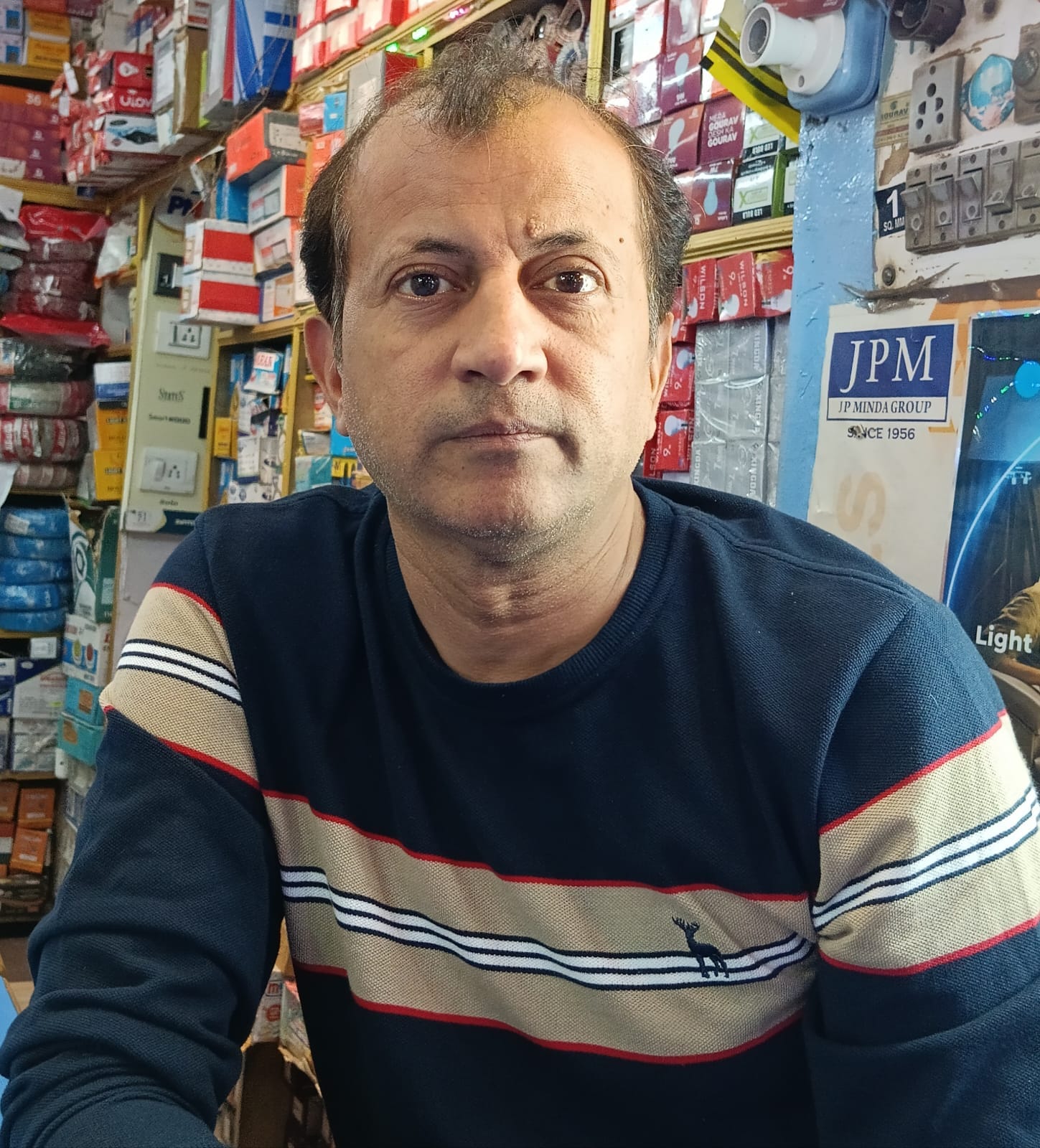 शहर का गैंस चौराहा । संवाद