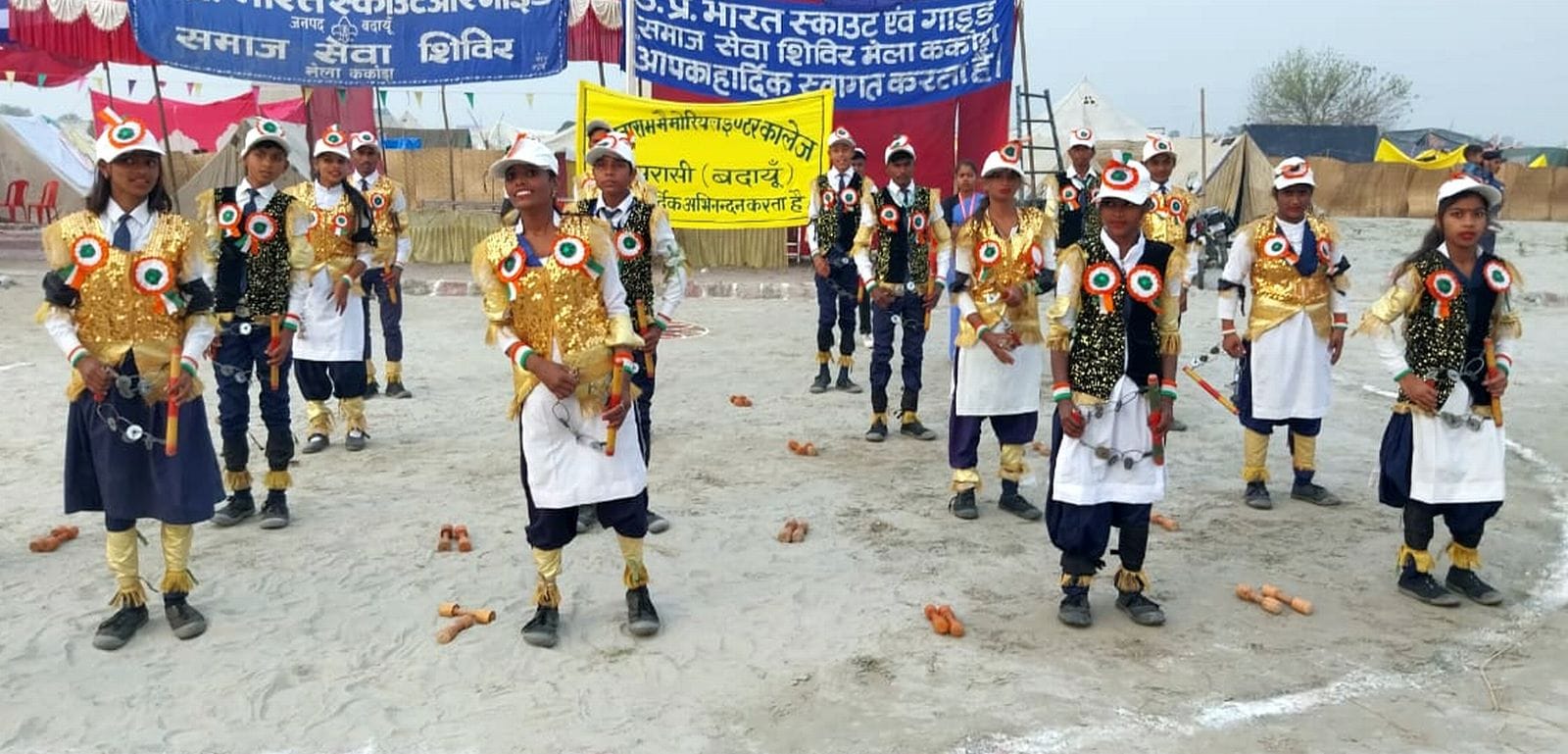 मेला ककोड़ा का उद्घाटन करते केंद्रीय मंत्री बीएल वर्मा । संवाद