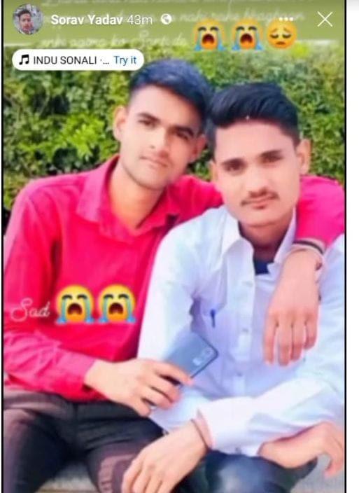 फोटो :20: सोनीपत में बहालगढ़ चौक पर हुए हादसे में तीन युवकों की मौत के बाद नागरिक अस्पताल में प फोटो :20: सोनीपत में बहालगढ़ चौक पर हुए हादसे में तीन युवकों की मौत के बाद नागरिक अस्पताल में प