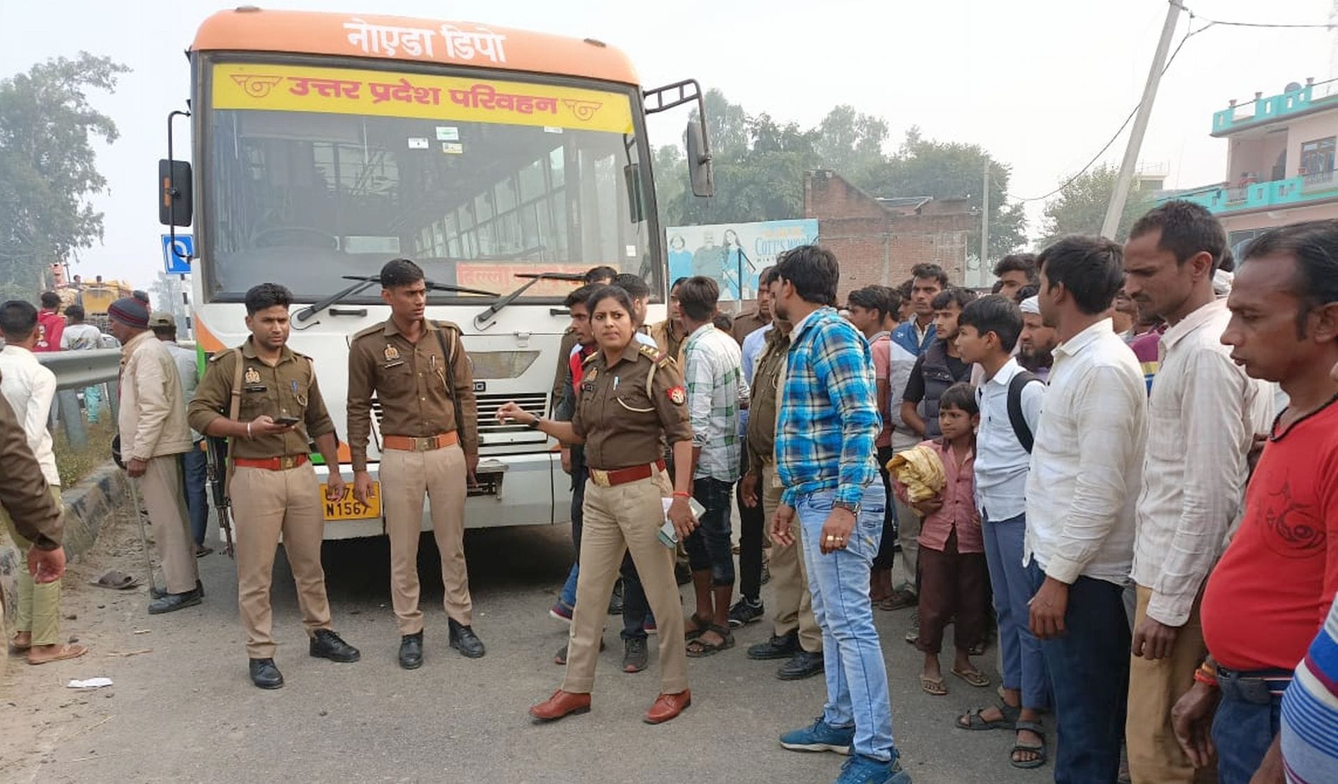 मृतक बालिस्टर फाइल फोटो। बस की टक्कर से साइकिल सवार की मौत की खबर के साथ