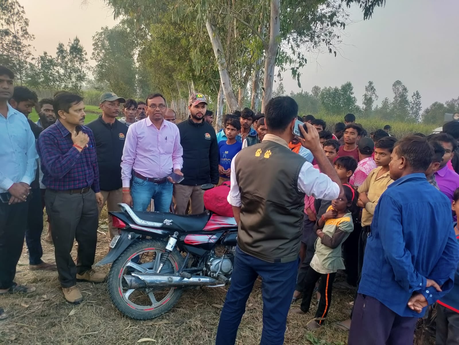 बाघ के हमले में घायल रूपदेई । संवाद