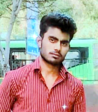 मृतक आशीष का फाइल फोटो। संवाद