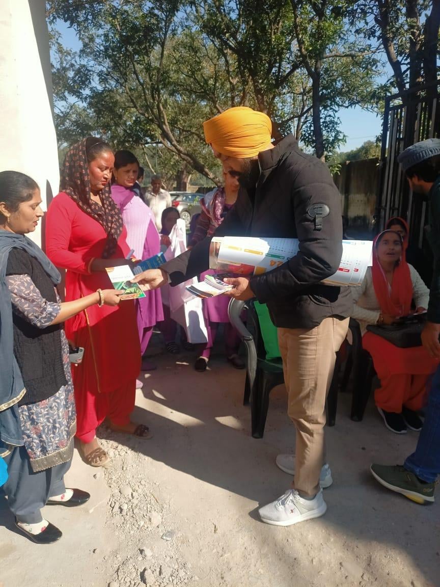 कोटड़ी व्यास ग्राम पंचायतों में पहुंची विकसित भारत संकल्प यात्रा- स्त्रोत: मीडिया प्रभारी