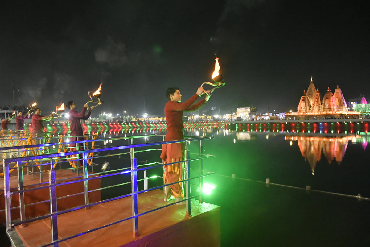 कुरुक्षेत्र। अंतरराष्ट्रीय गीता जयंती महोत्सव के दूसरे दिन सांस्कृतिक कार्यक्रम के दौरान उत्तरा