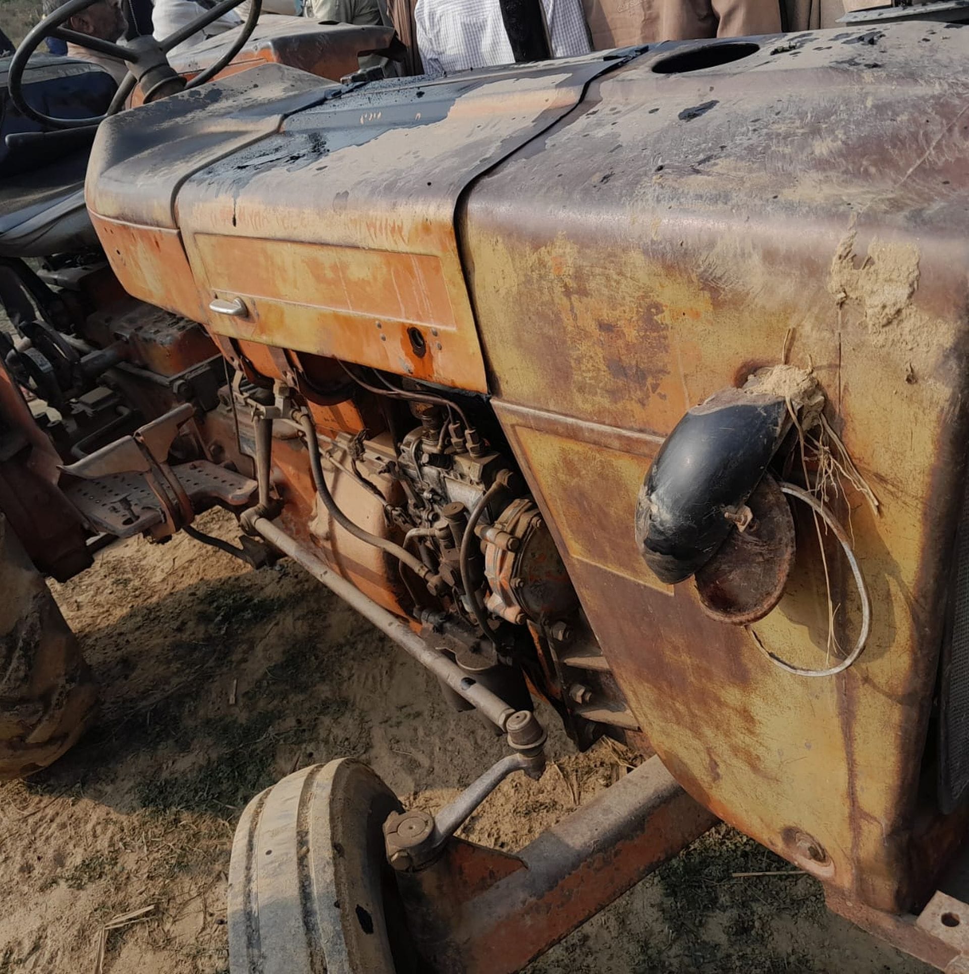 मृतक राजेश का फाइल फोटो। ट्रैक्टर पलटने से किसान की मौत की खबर के साथ लगाएं