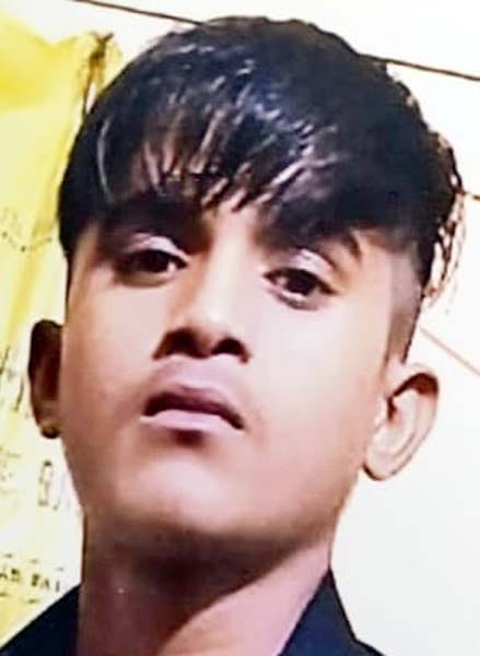 पुवायां निवासी क्षितिज पाठक। स्रोत पुलिस