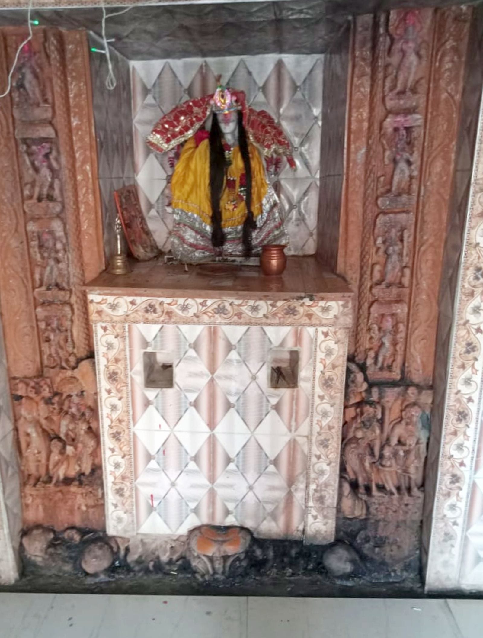 रुदायन का दुर्गा देवी मंदिर। संवाद रुदायन का दुर्गा देवी मंदिर। संवाद