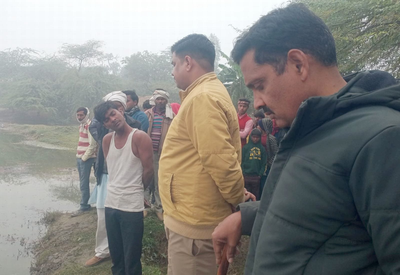 मृतक रोहित का फाइल फोटो।(तालाब में शव मिलने की खबर के साथ)