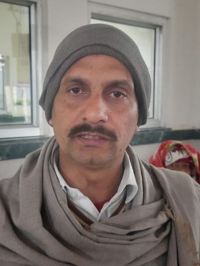 फोटो 25. सोनीपत के जिला नागरिक अस्पताल के मेडिकल वार्ड में भर्ती मरीज। संवाद