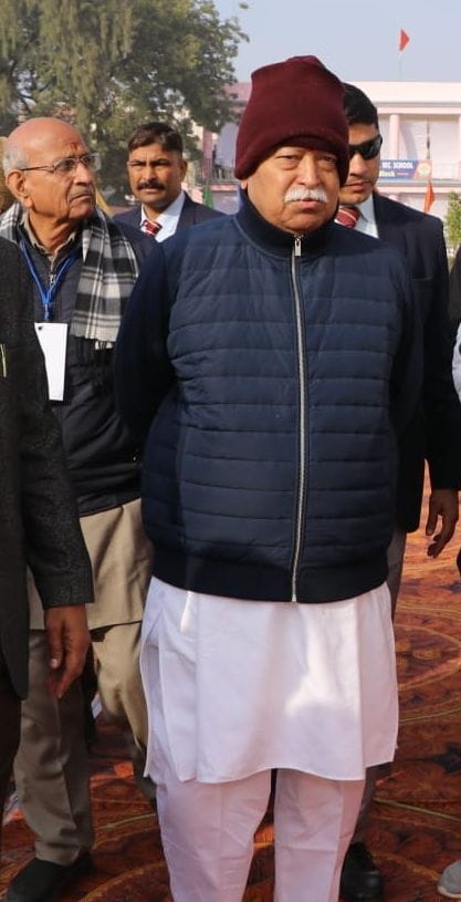 15जेएनडी21 : गोपाल स्कूल में पहुंचे डॉ. मोहन भागवत का फाइल फोटो।