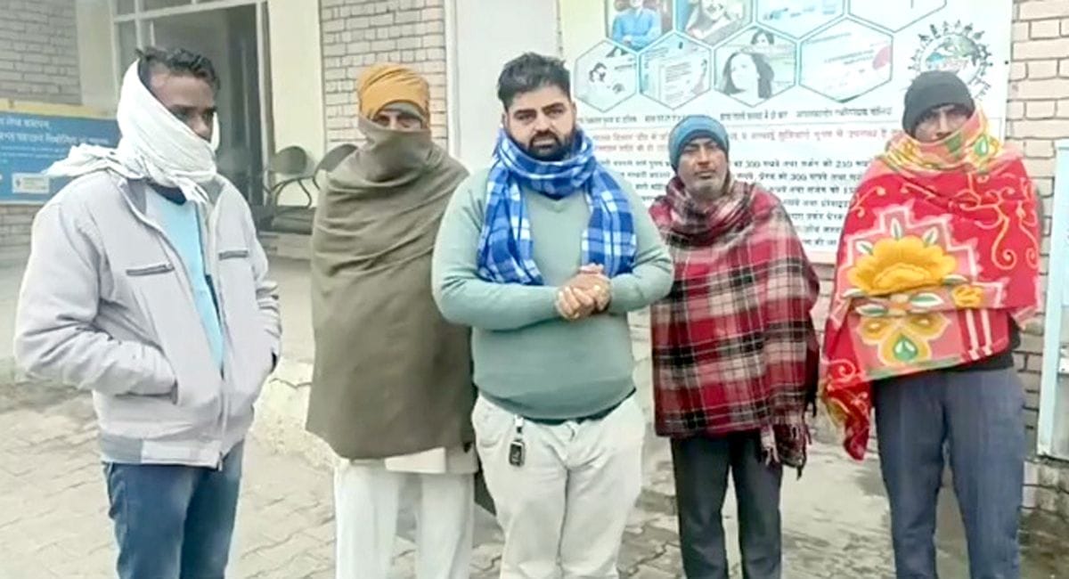 16जेएनडी36: मृतक सतीश का फोटो। संवाद