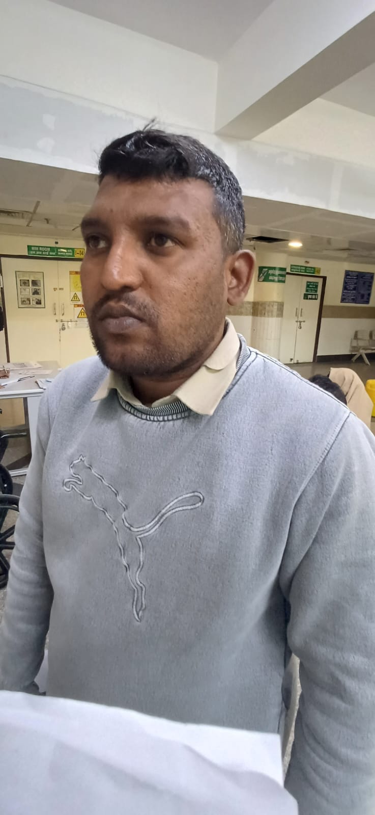 अंबाला छावनी बस स्टैंड परिसर में खड़ी में करनाल डिपो की बस
