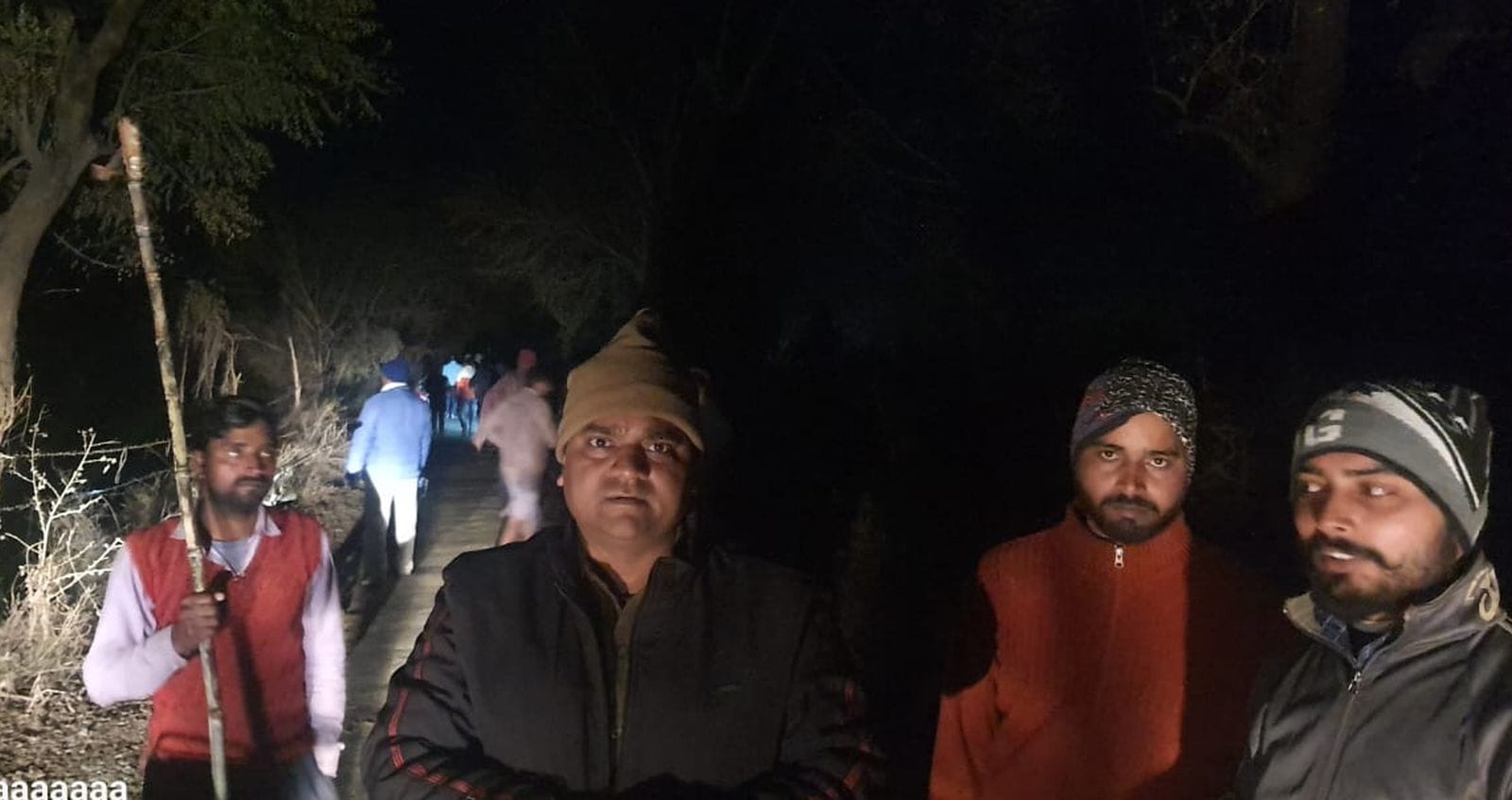 सहसवान के खेडा पूर्वी में मिले पगचिह्न। सहसवान के खेडा पूर्वी में मिले पगचिह्न।