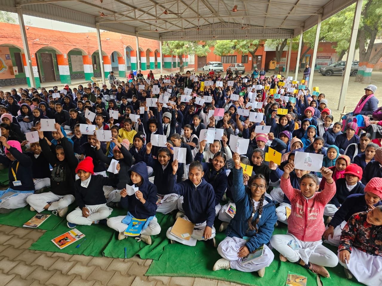 रेवाड़ी। केएलपी कॉलेज में आयोजित कार्यक्रम में भाग लेती आईएमए व कॉलेज स्टाफ। स्रोत: स्वयं