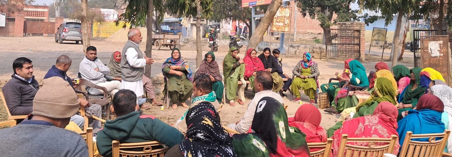 11जेएनडी07: बैठक को संबोधित करते हुए फूल सिंह श्योकंद। संवाद 11जेएनडी07: बैठक को संबोधित करते हुए फूल सिंह श्योकंद। संवाद