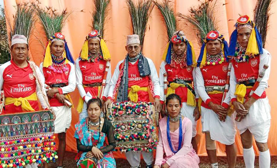 नेपाल के भागीराम चौधरी। संवाद नेपाल के भागीराम चौधरी। संवाद