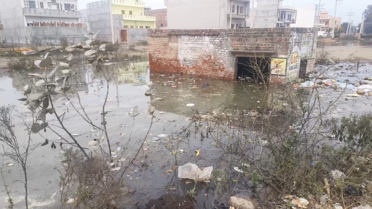 28जेएनडी24 : हरियाणा शहरी विकास प्राधिकरण के सड़क मार्ग के बीच में खड़ा जर्जर हालत में कोठा, ज 28जेएनडी24 : हरियाणा शहरी विकास प्राधिकरण के सड़क मार्ग के बीच में खड़ा जर्जर हालत में कोठा, ज