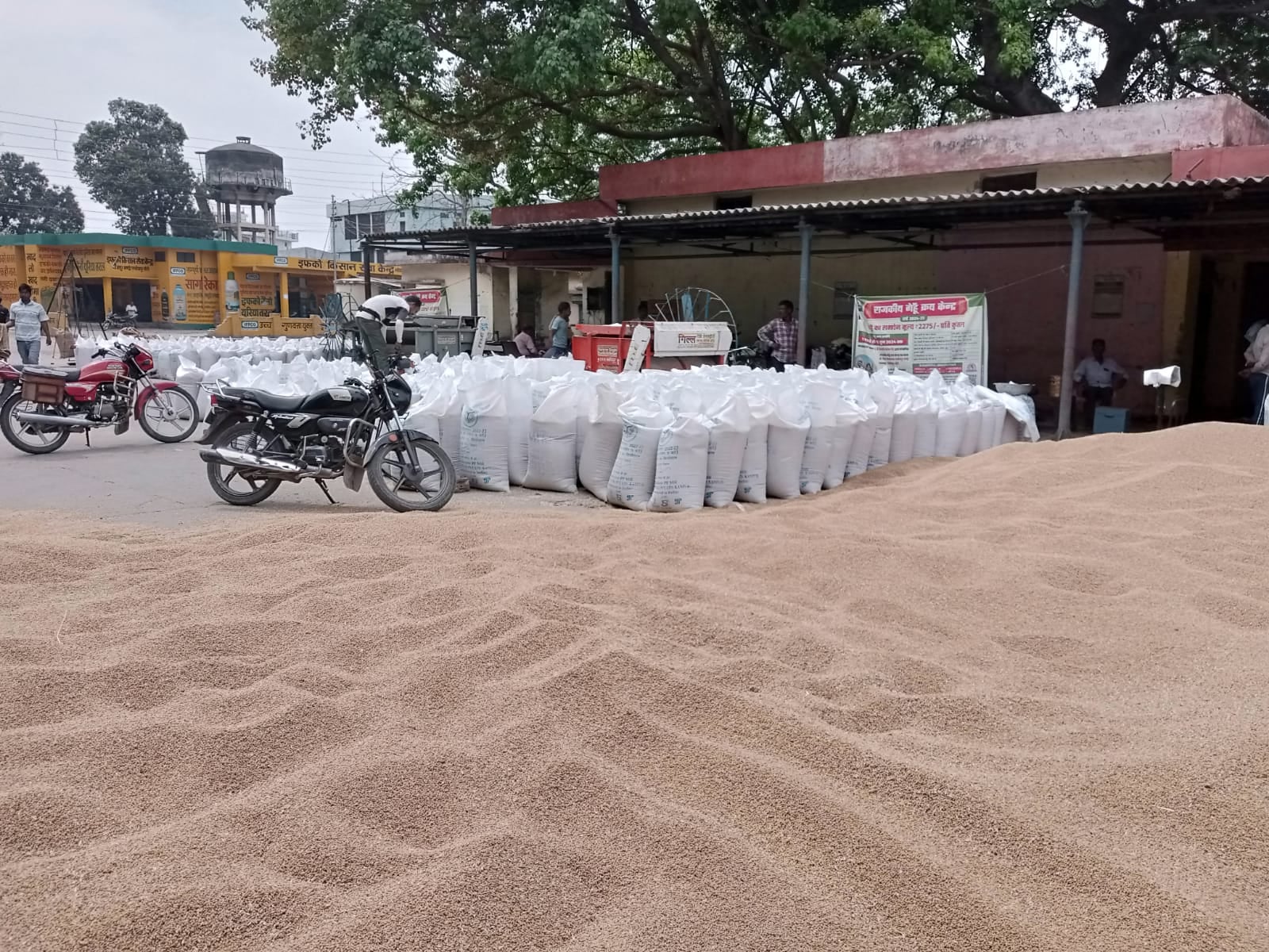 केंद्र का निरीक्षण करती एडिशनल कमिश्नर सहकारिता एकता सिंह-स्रोत विभाग
