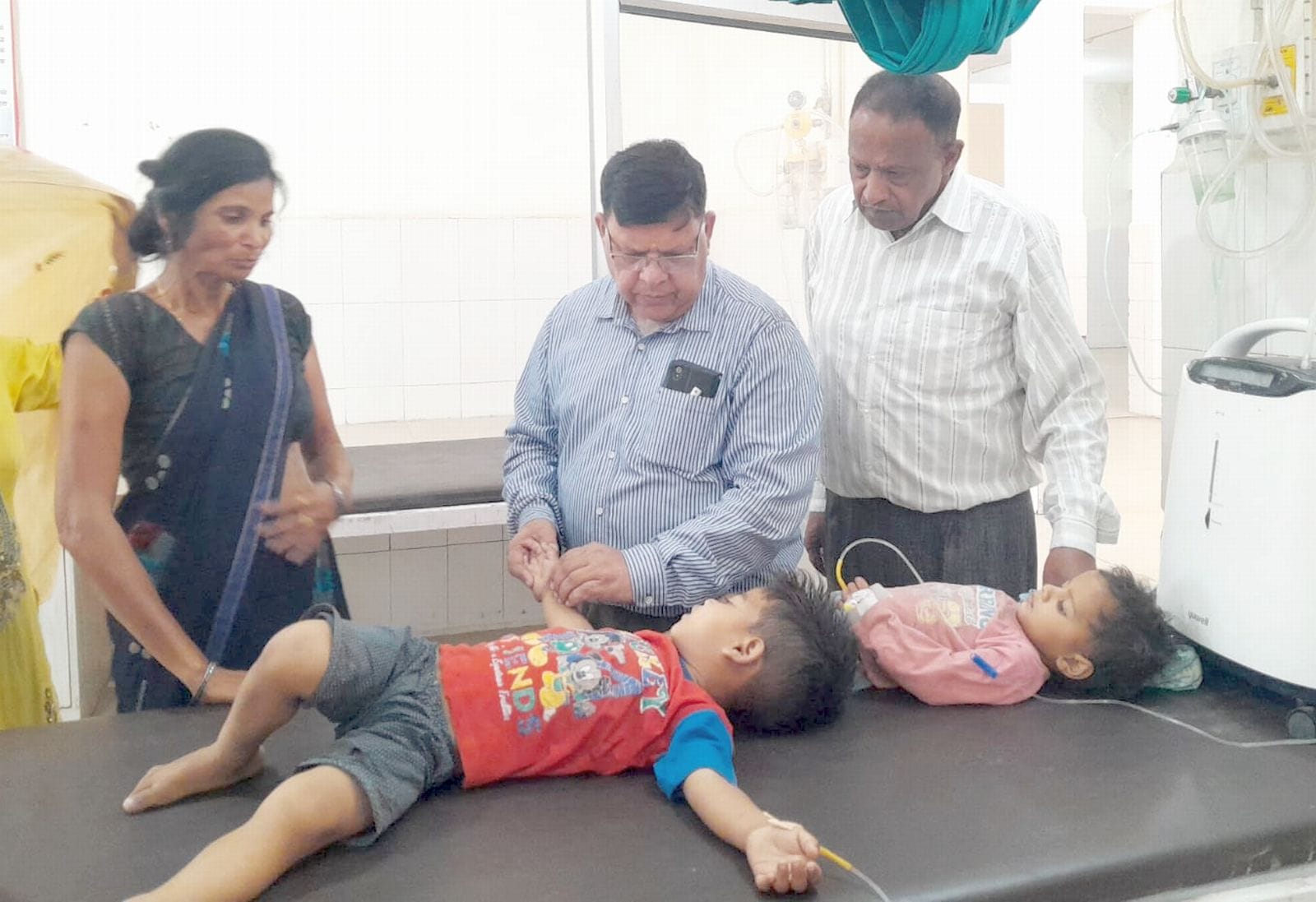 जिला अस्पताल में भर्ती जैद। संवाद जिला अस्पताल में भर्ती जैद। संवाद