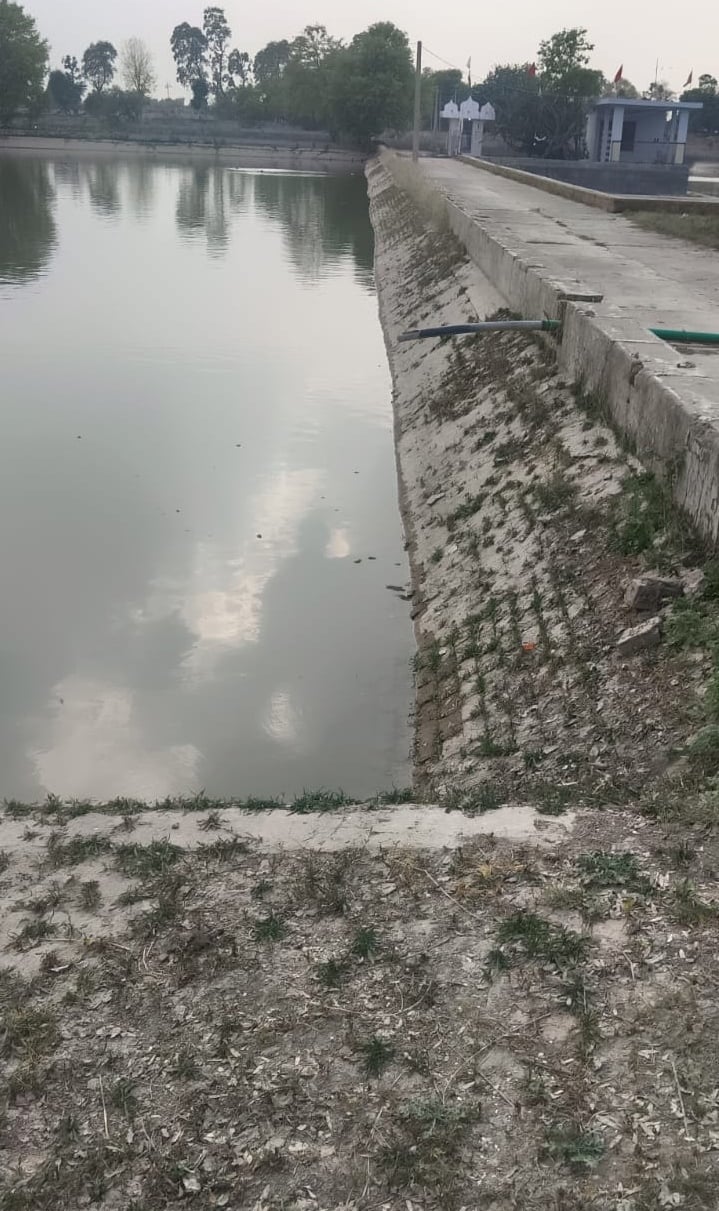 फोटो संख्या:59- देवास जलघर में टैंक नंबर एक में भरा दस फुट पर पानी--स्रोत--संवाद फोटो संख्या:59- देवास जलघर में टैंक नंबर एक में भरा दस फुट पर पानी--स्रोत--संवाद