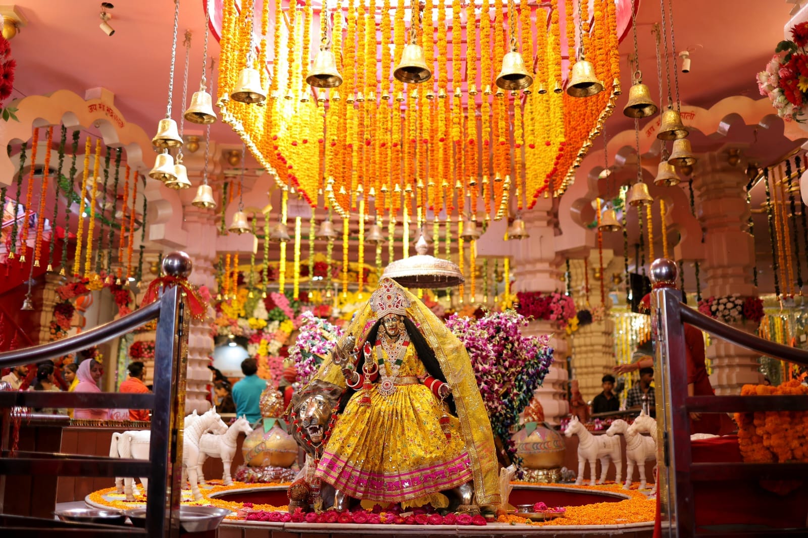 कुरुक्षेंत्र। श्रीदेवी कूप भद्रकाली मंदिर। संवाद कुरुक्षेंत्र। श्रीदेवी कूप भद्रकाली मंदिर। संवाद